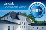 Lindab ereszcsatorna rendszer, cserepeslemezek, síklemezek és tartozékaik 15% kedvezménnyel