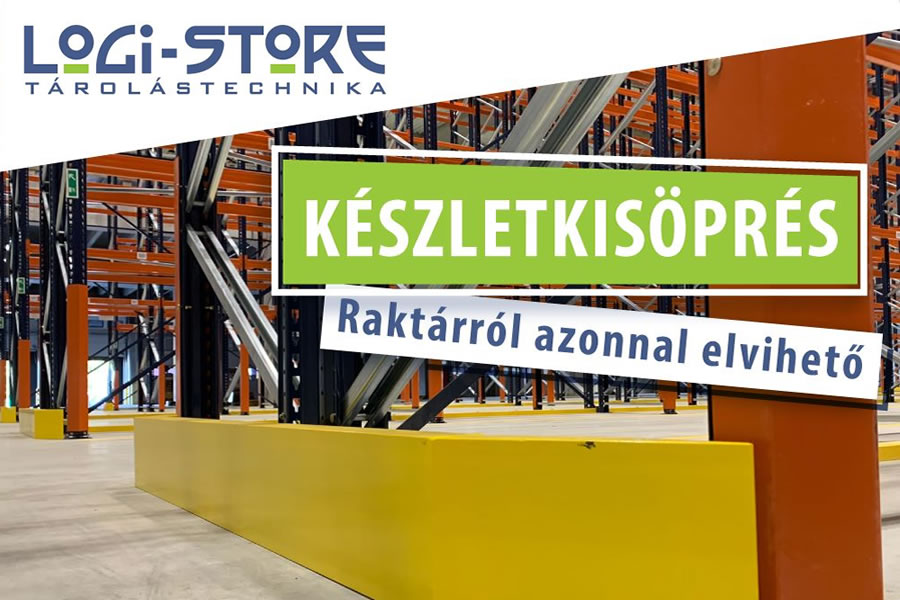 Raktárkészlet kisöprés a Logi-Store-nál