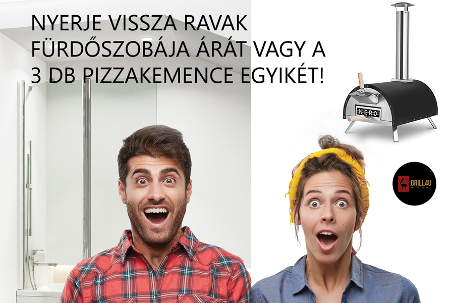 RAVAK fürdőszoba nyerményjáték