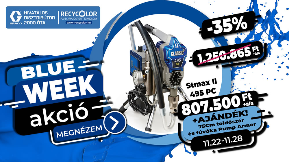 GRACO Stmax II 495 PC festékszóró