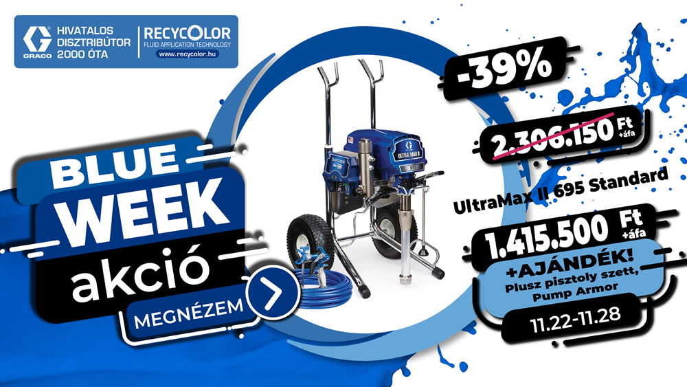 GRACO UltraMax II 695 Standard festékszóró