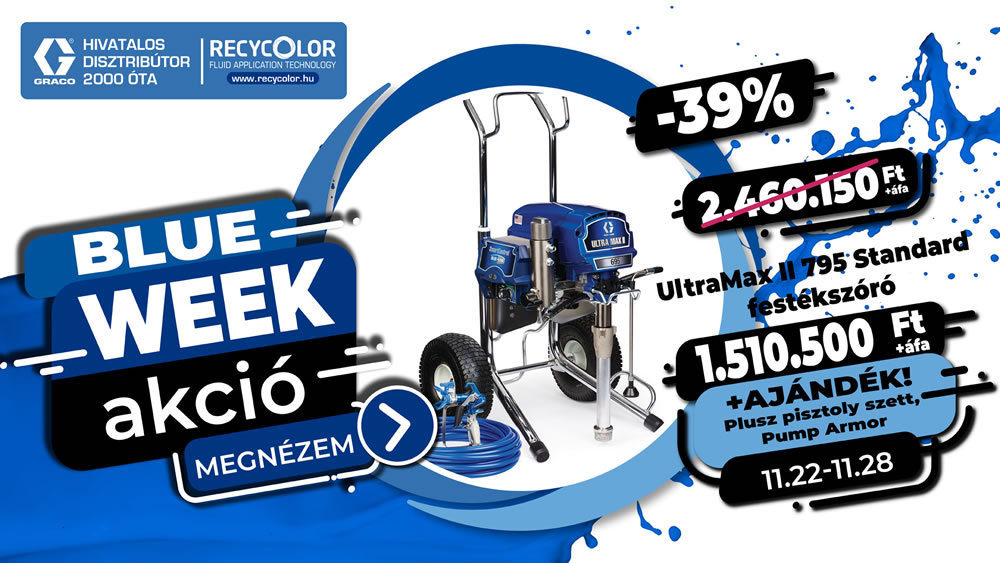 GRACO UltraMax II 795 Standard festékszóró