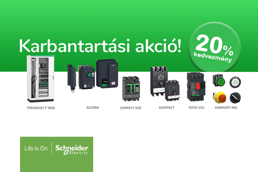 Megbízható működés: készüljön a nyári karbantartásra Schneider Electric termékekkel