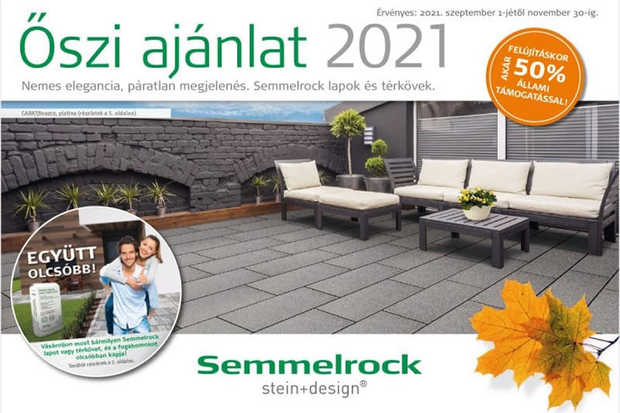 Semmelrock őszi ajánlat 2021