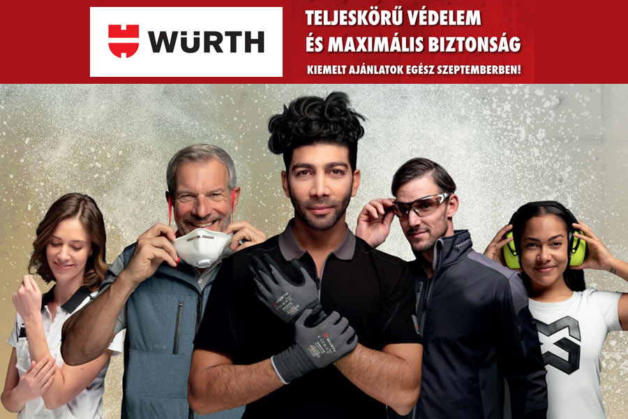 Würth – Munkavédelem hónapja