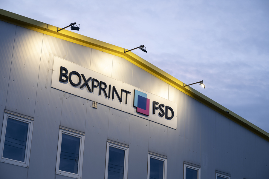 BOX PRINT – FSD PACKAGING Kft. világításának korszerűsítése