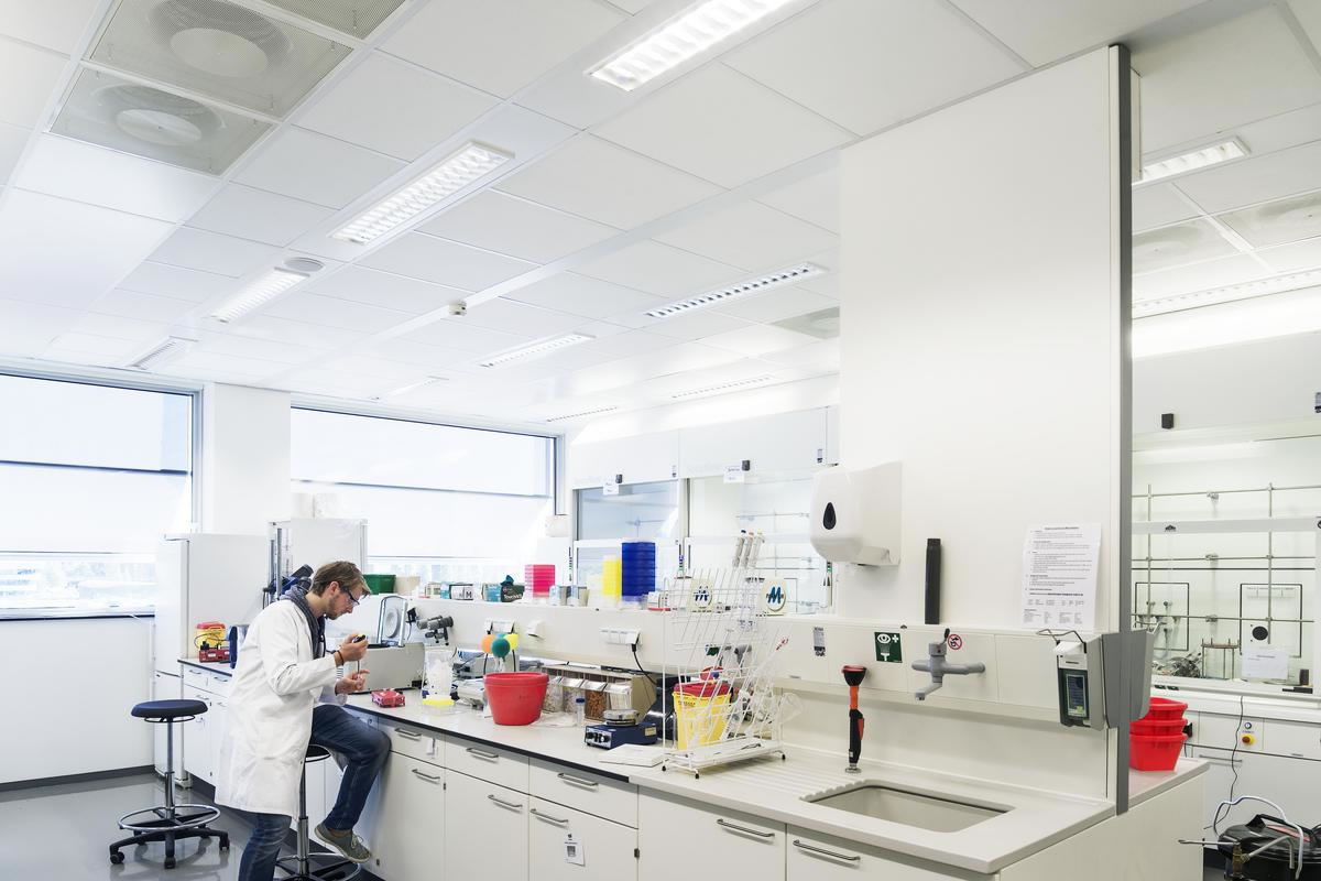 Ecophon Hygiene álmennyezetek alkalmazása kórházi környezetben