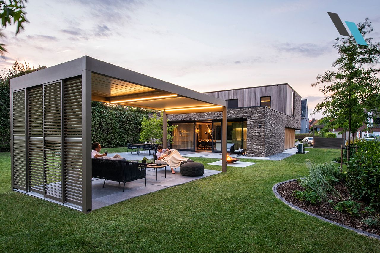 Egységes megjelenés az ingatlan kültereiben: kocsibeálló pergolák az Archishade kínálatában