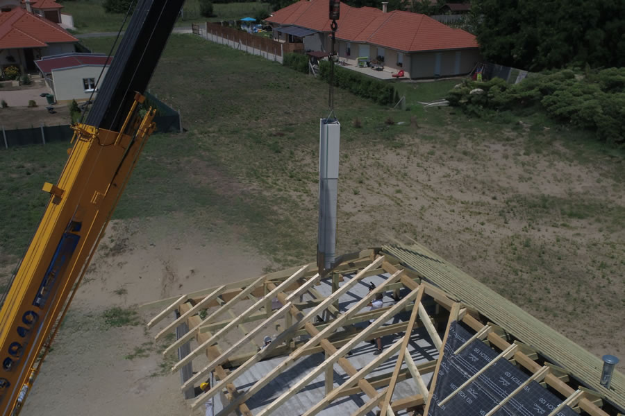 Energiahatékony fűtés Schiedel ABSOLUT kéményrendszerrel