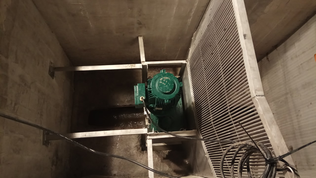 JWC Enviromental Channel Monster szennyvízaprító a vecsési szennyvíztisztító telepen