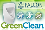 FALCON vízmentes piszoár a Green Clean Kft.-től