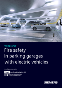 Parkolóházak elektromos autó tüzek elleni védelme - angol nyelvű tanulmány - részletes termékismertető