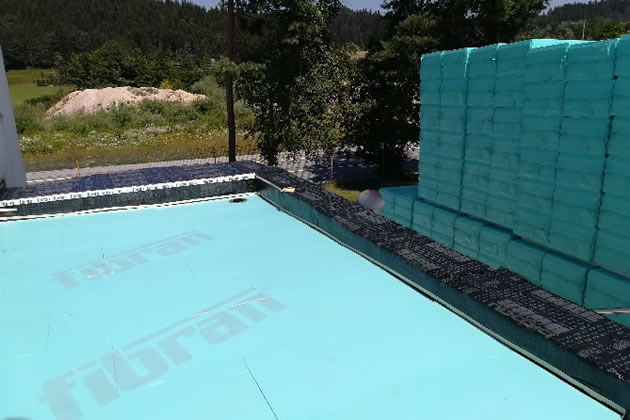 Esettanulmány: egy fordított zöldtető felújítása FIBRAN szigetelésekkel