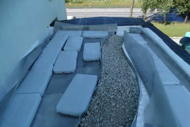Esettanulmány: egy fordított zöldtető felújítása FIBRAN szigetelésekkel