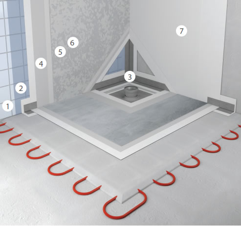 Fürdőfelújítás bontás nélkül JUB Hydrosol Decor rendszerrel