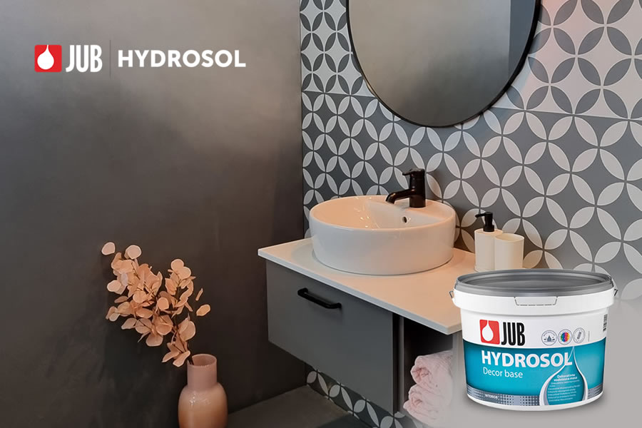 Fürdőfelújítás bontás nélkül JUB Hydrosol Decor rendszerrel