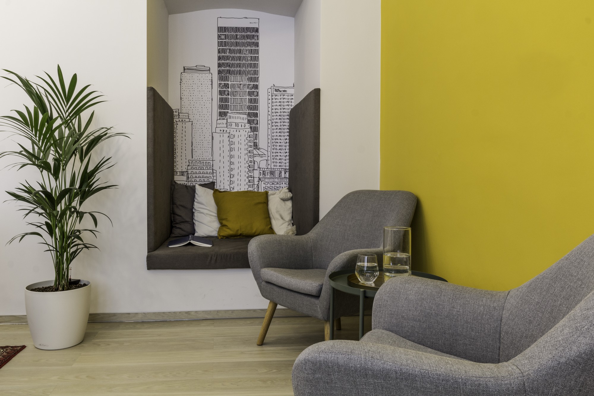 Gerflor és Modulyss burkolatok az Exact Solutions belvárosi  irodájában
