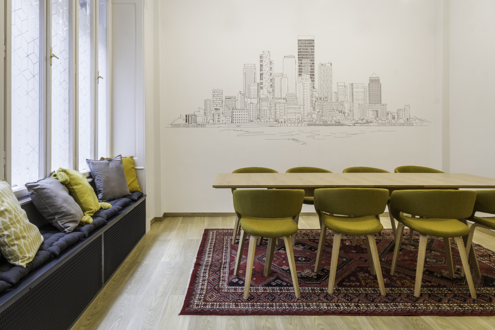 Gerflor és Modulyss burkolatok az Exact Solutions belvárosi  irodájában