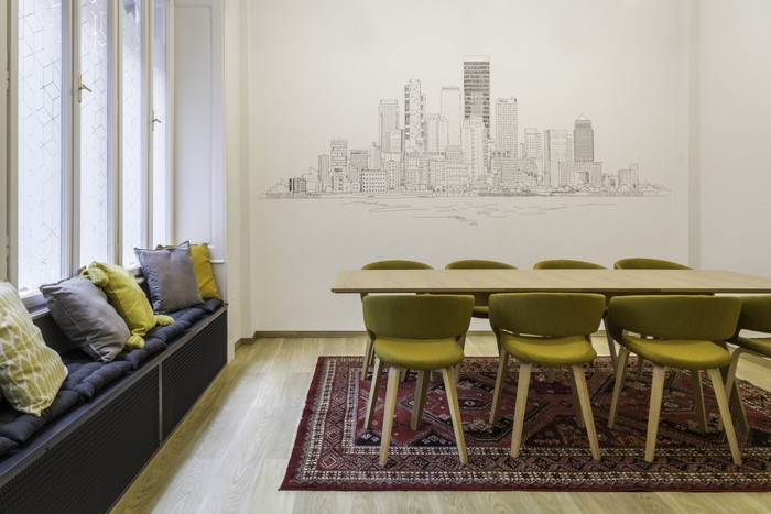 Gerflor és Modulyss burkolatok az Exact Solutions belvárosi  irodájában