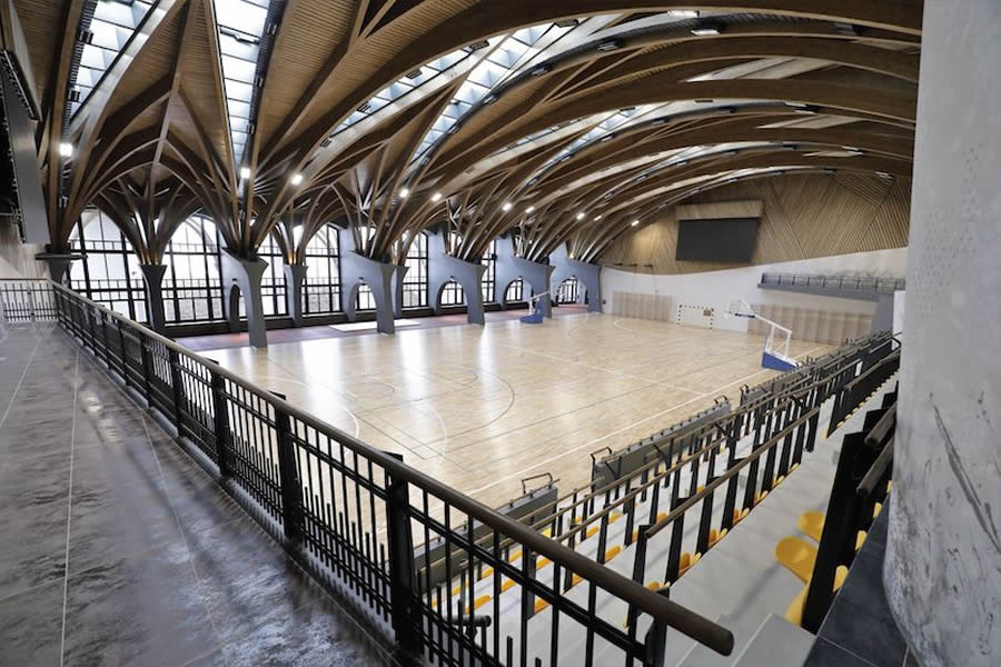 Grabo sportparketta rendszer a Puskás Ferenc labdarúgó akadémián