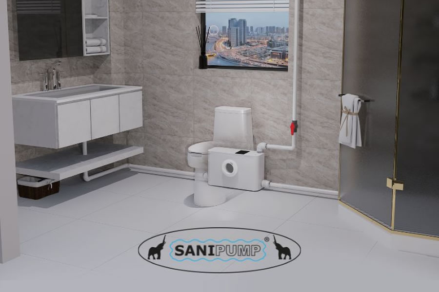 Győződjön meg róla, hogy, mire képes a Sanipump Intelli WC+3 lenyűgöző, 1000 W-os teljesítménye