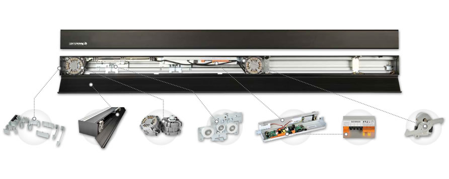 A Visio automata ajtó operátoregység telepítése