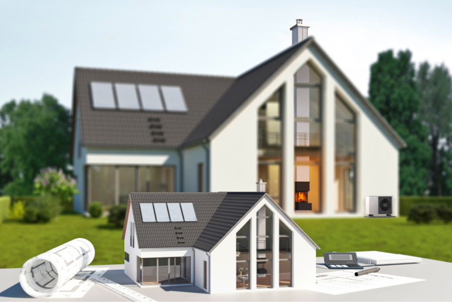 Kandalló és hőszivattyú, egymást kiegészítő fűtési rendszerben