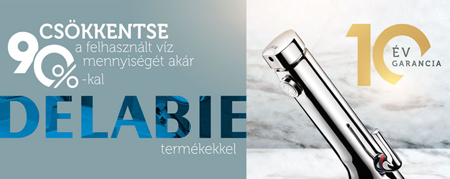DELABIE TEMPOSOFT MIX 2 önelzáró mosdócsaptelep