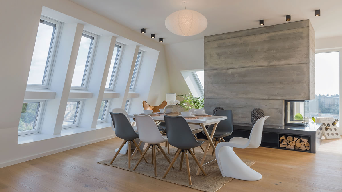 Luxus penthouse lenyűgöző panorámával