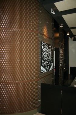 MARIANItech Design expandált lemezek a BMC éttermében