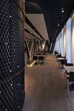 MARIANItech Design expandált lemezek a BMC éttermében