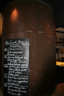 MARIANItech Design expandált lemezek a BMC éttermében