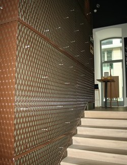 MARIANItech Design expandált lemezek a BMC éttermében