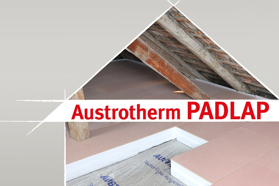 Austrotherm PADLAP - házilagosan is kivitelezhető hőszigetelés