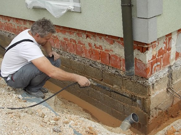 Pince felújítása FIBRANxps 300-L használatával Pince felújítása FIBRANxps 300-L használatával