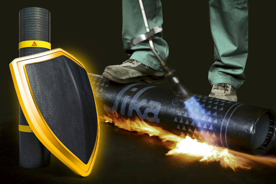 Prémium minőségű alépítményi vízszigetelés SikaShield® bitumenes lemezekkel