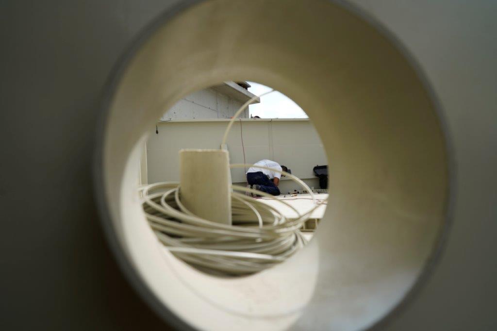 VENTUS biofilterek a szentendrei szennyvíztisztító telepen