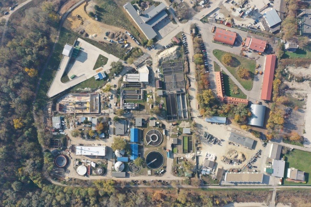 VENTUS biofilterek a szentendrei szennyvíztisztító telepen
