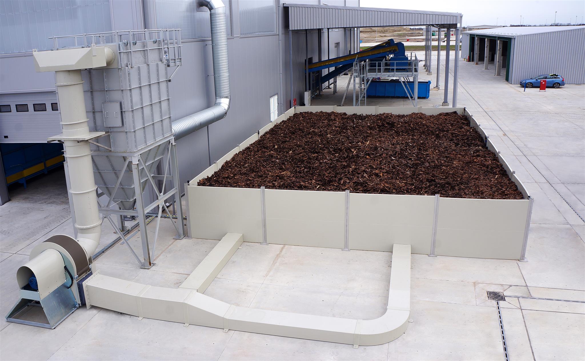 VENTUS biofilter a szabadkai regionális hulladékgazdálkodási központban
