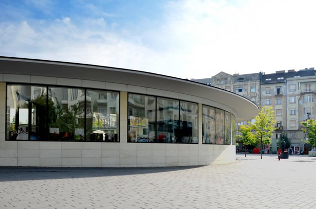 Rákosy Glass hajlított építőipari üvegek felhasználási lehetőségei