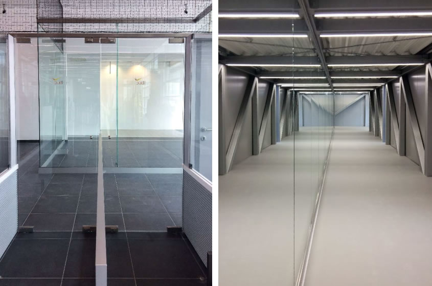 Rákosy Glass üvegszerkezetek az új reptéri épületben