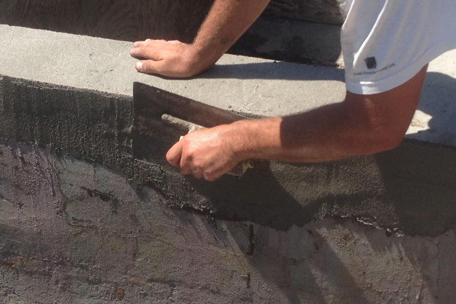 A Sakret betonjavító termékcsalád alkalmazása