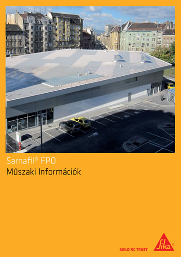 Sika tetőszigetelő lemez az esztergomi Suzuki-gyárban