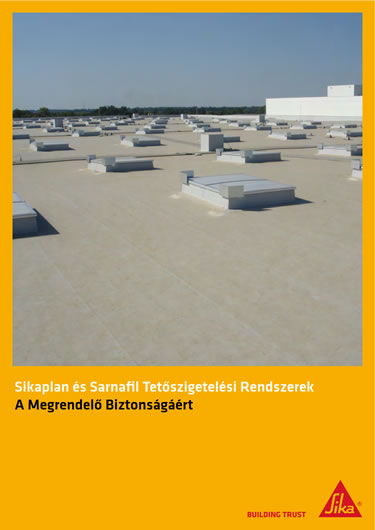 Sika tetőszigetelő lemez az esztergomi Suzuki-gyárban