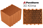 Több hasznos alapterület Porotherm 30 Klíma téglával