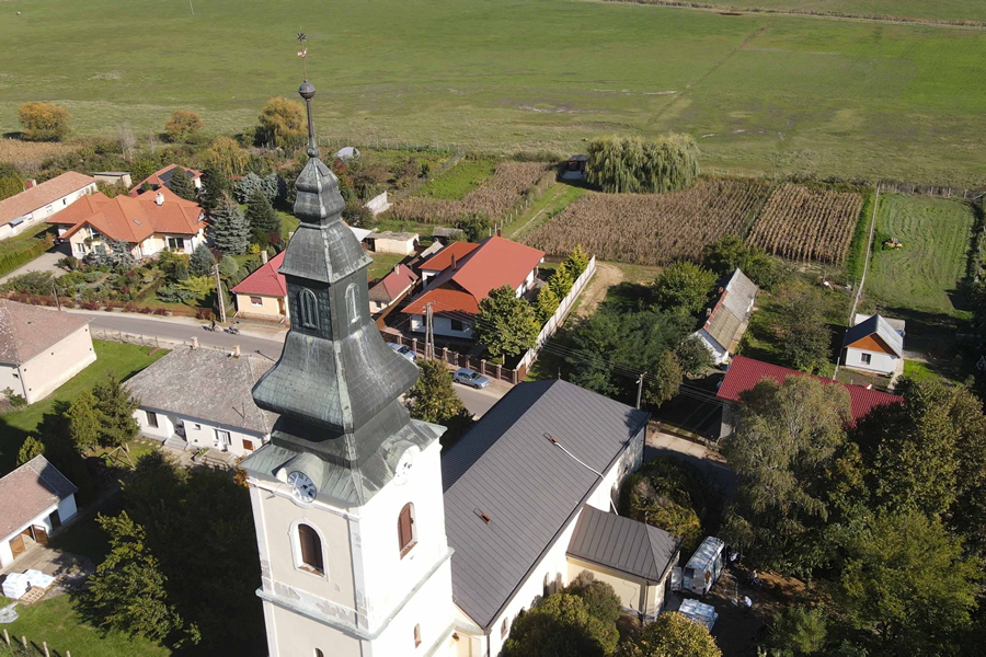 Újfehértói templom Supafil® hőszigetelése