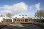 VELUX termékek a felújított Langebjerg iskolában