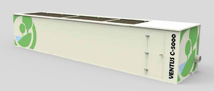 VENTUS kompakt biofilterek a szaghatás csökkentésére