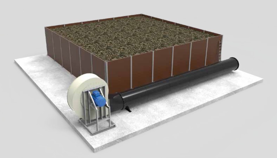 VENTUS kompakt biofilterek a szaghatás csökkentésére