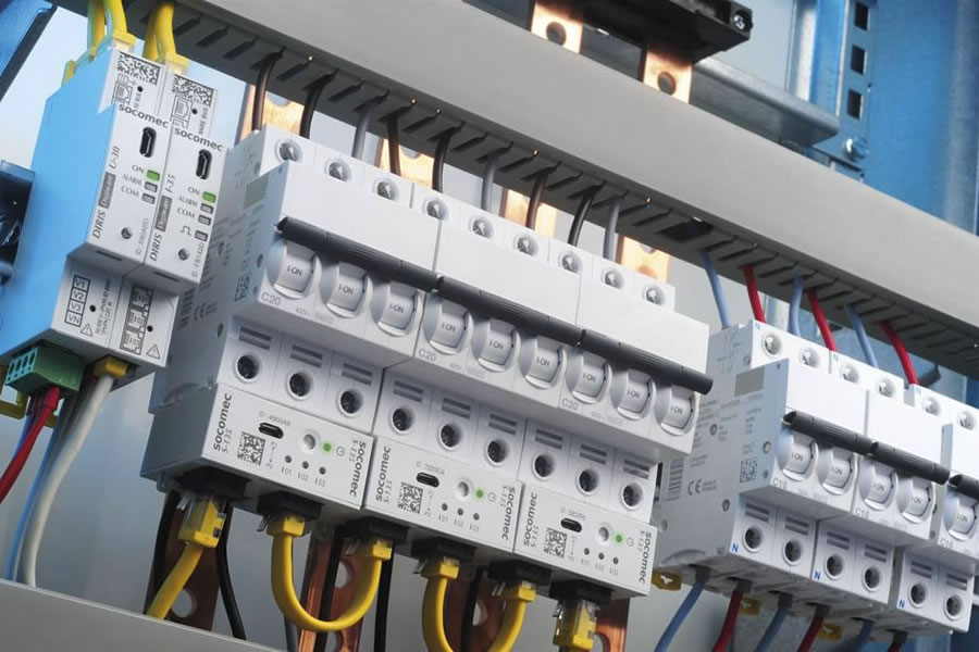 Socomec Digiware villamos almérő rendszer sokmérőpontos hálózathoz